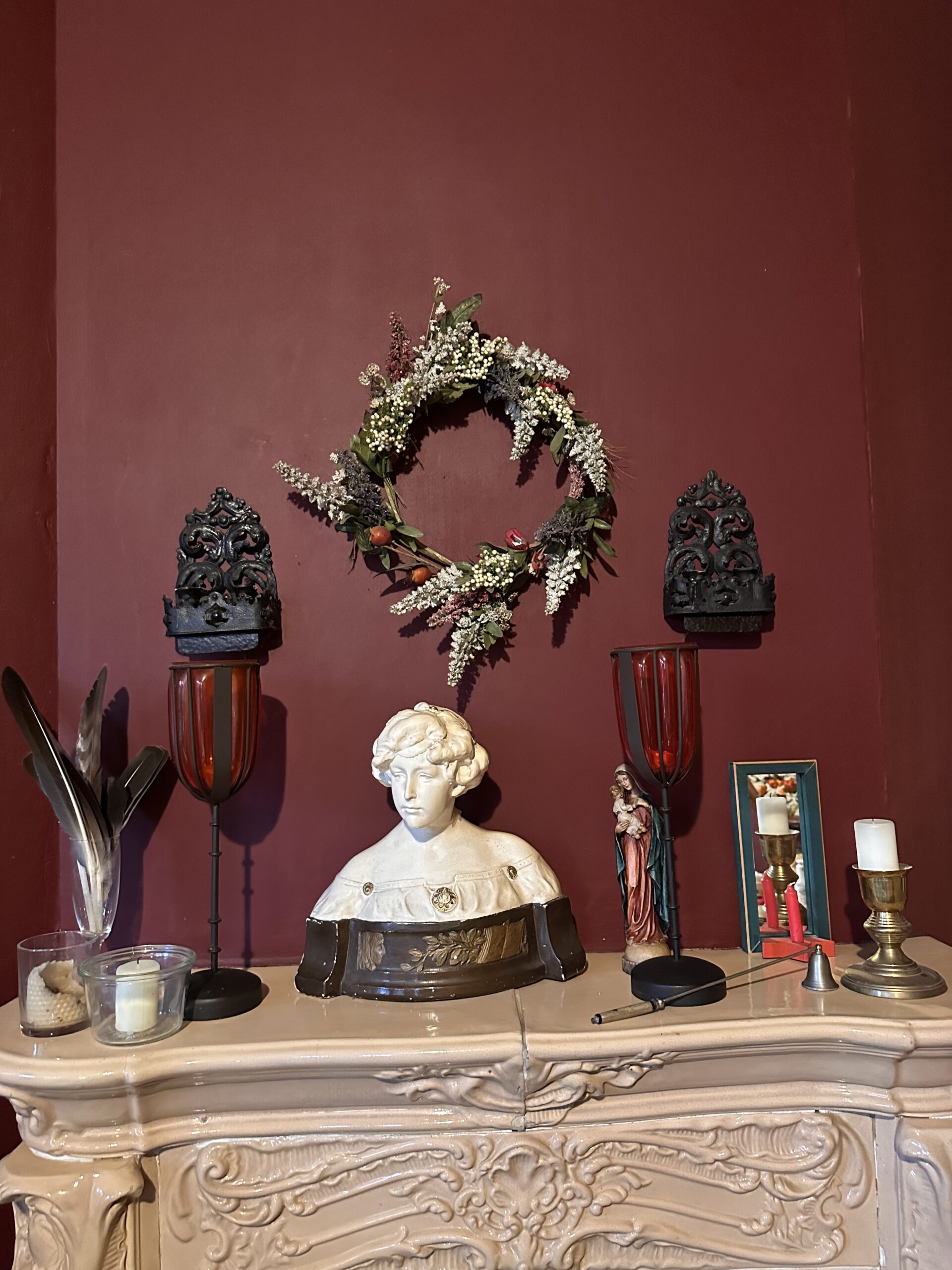 Retreat group moment